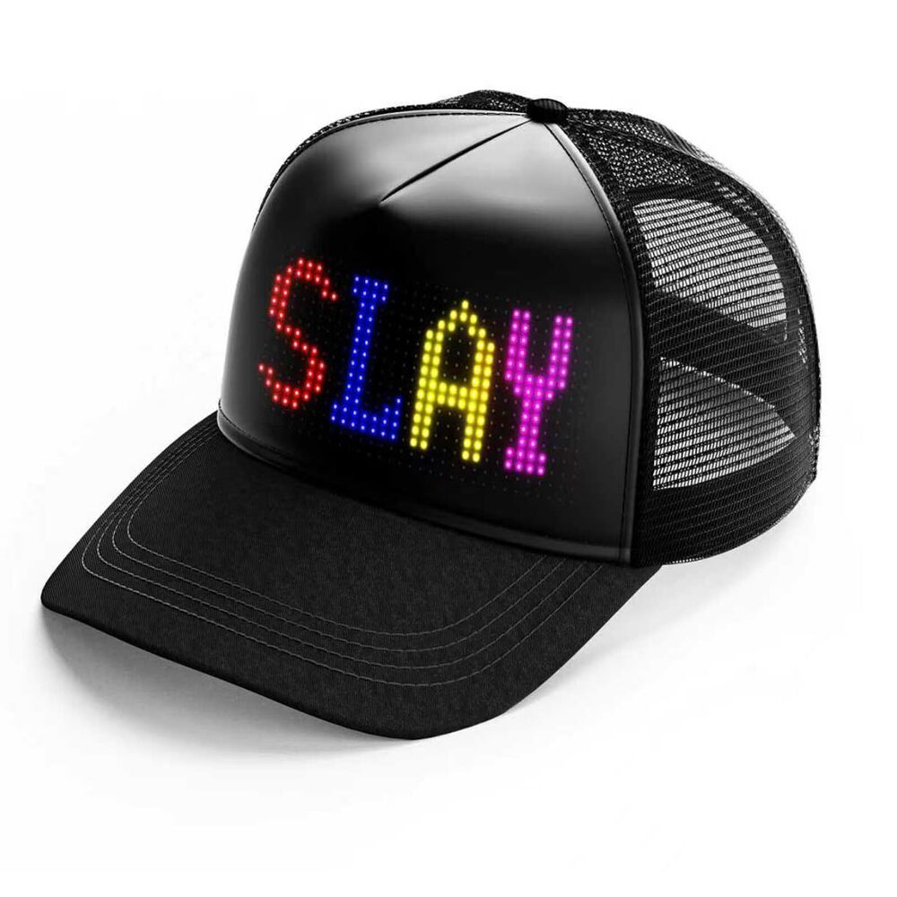 9005 LED Eyes Hats, Bright LED Display Full-Color Lamp 16 * 32 Pixel Screen